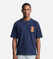 Arte Antwerp Sun Stamp T-shirt Navy