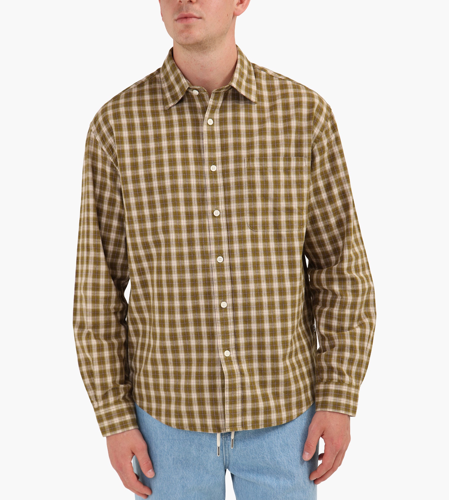 NN.07 Deon 5465 Shirt Moss Check