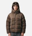 C.P. Company Eco-Chrome R Mixed Goggle Down Jacket Re-Color Brown