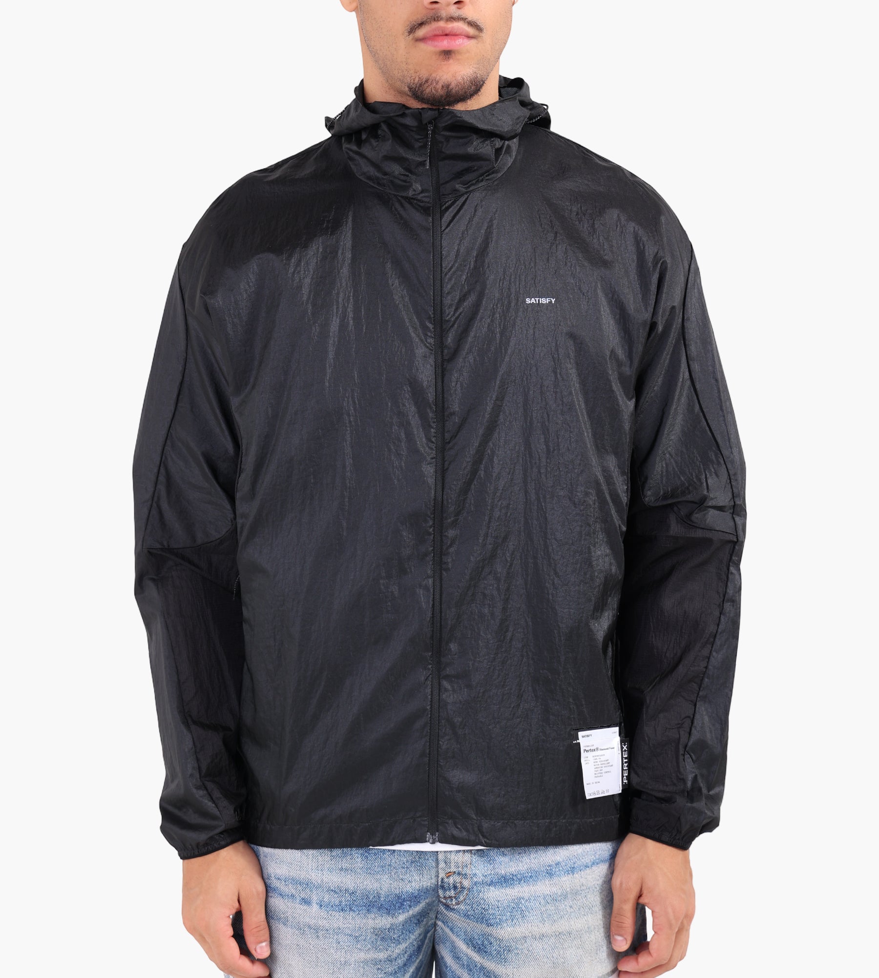 Satisfy Pertex Diamond Fuse Windbreaker Black