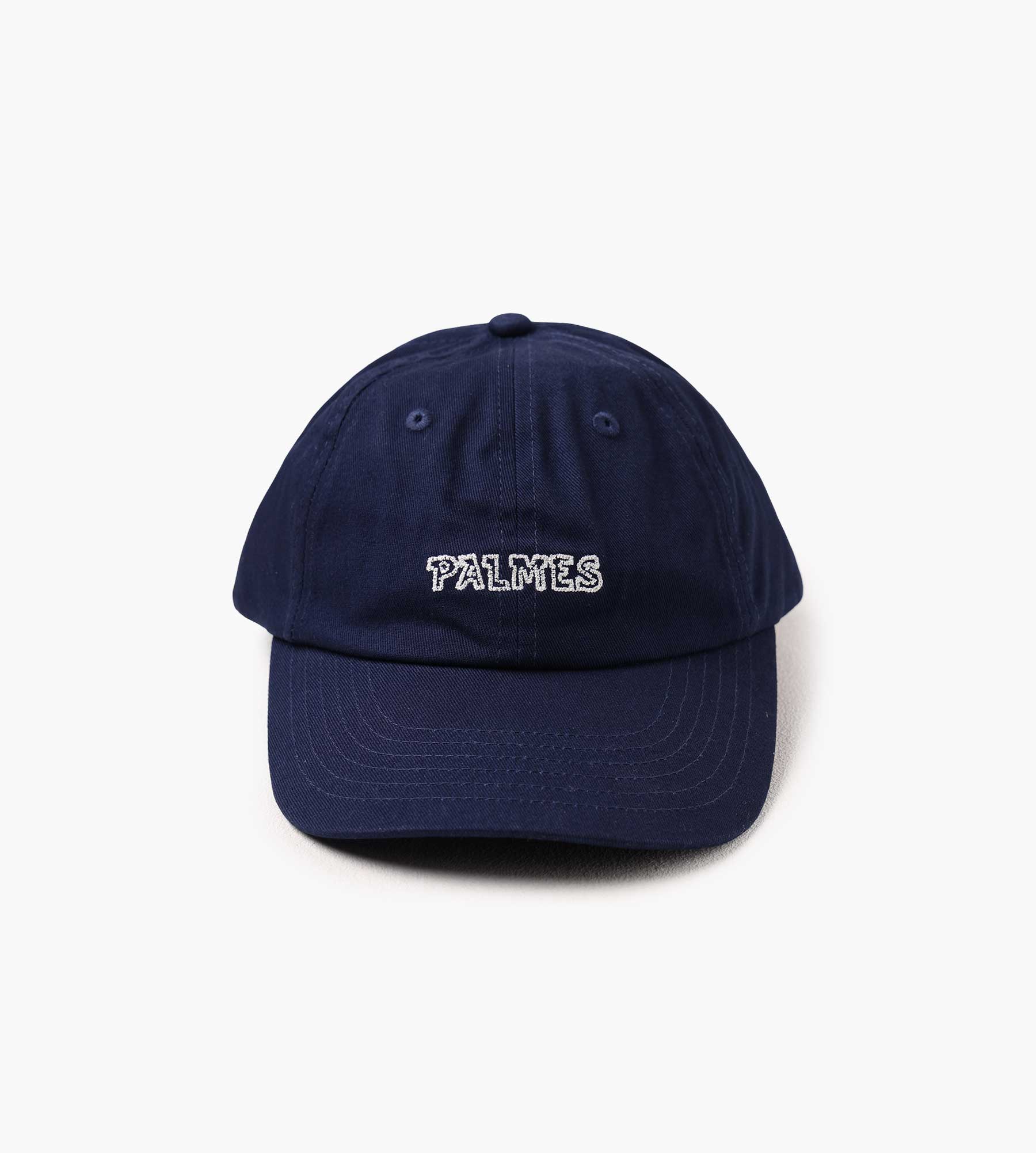 Palmes Embroidered Logo Cap Dark Blue