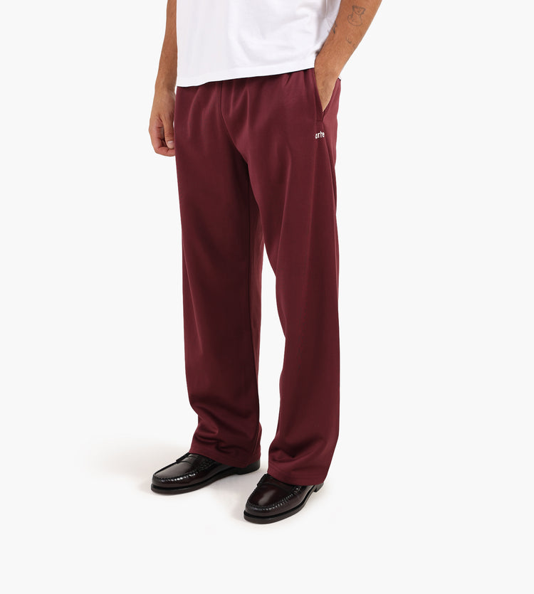 Tuta Pants Tracksuit Bordeaux Officiel No Match Worn Émis Tuta Pants Tracksuit Bordeaux Officiel No Match Worn Émis