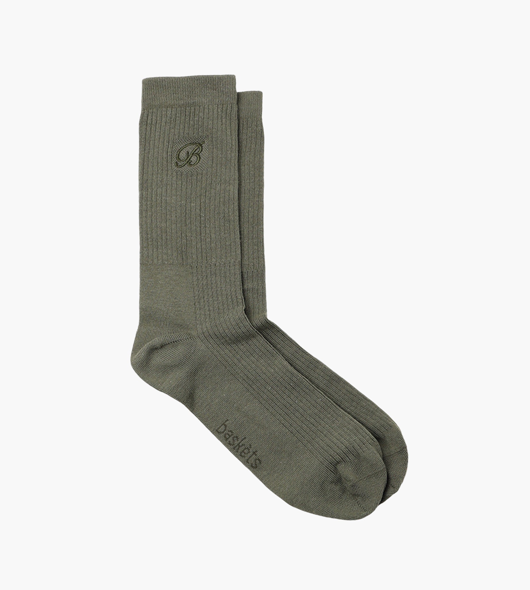 Baskèts Socks Olive Green