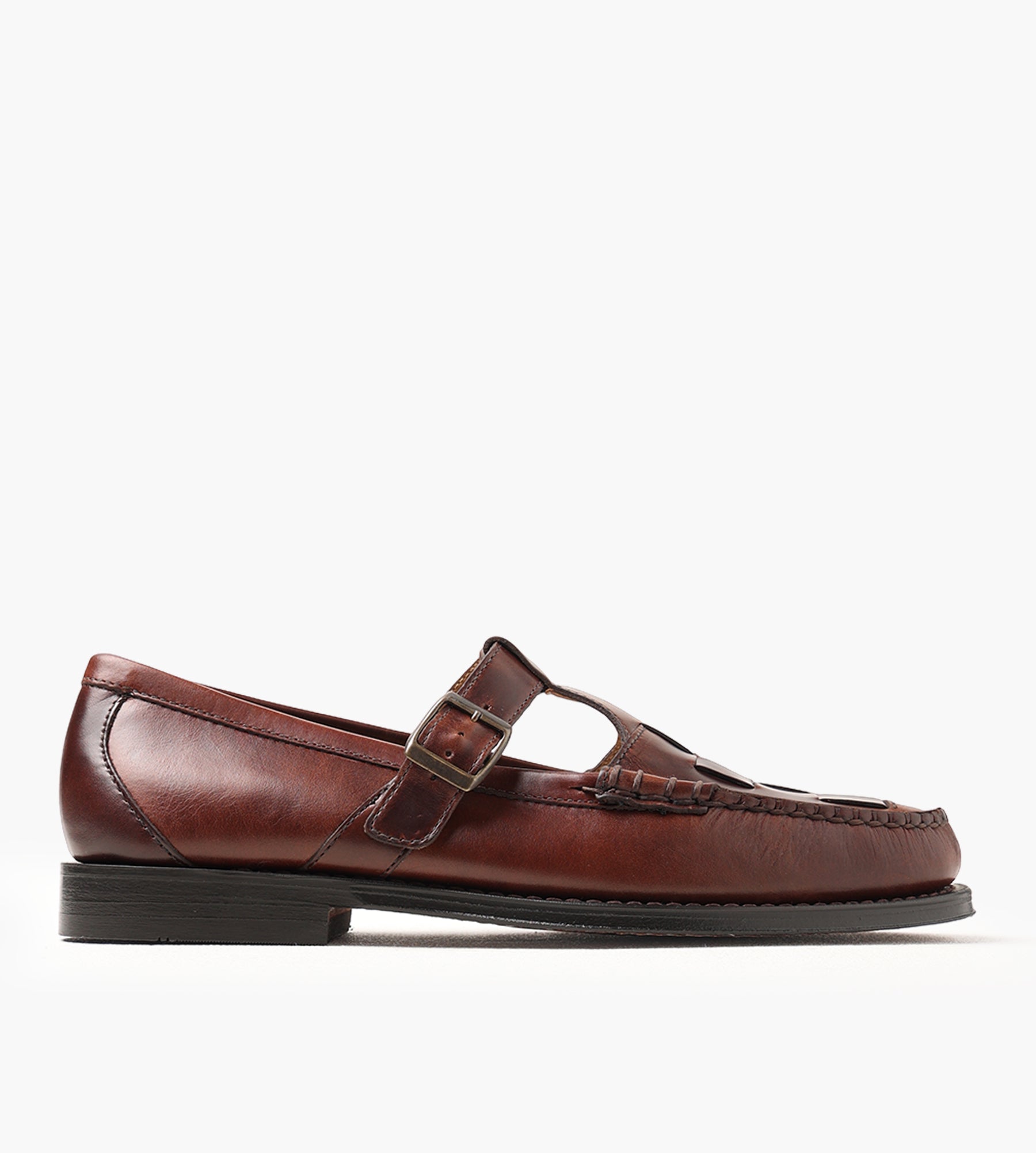 G.H. Bass Weejun Heritage Fisherman Chocolate Lthr