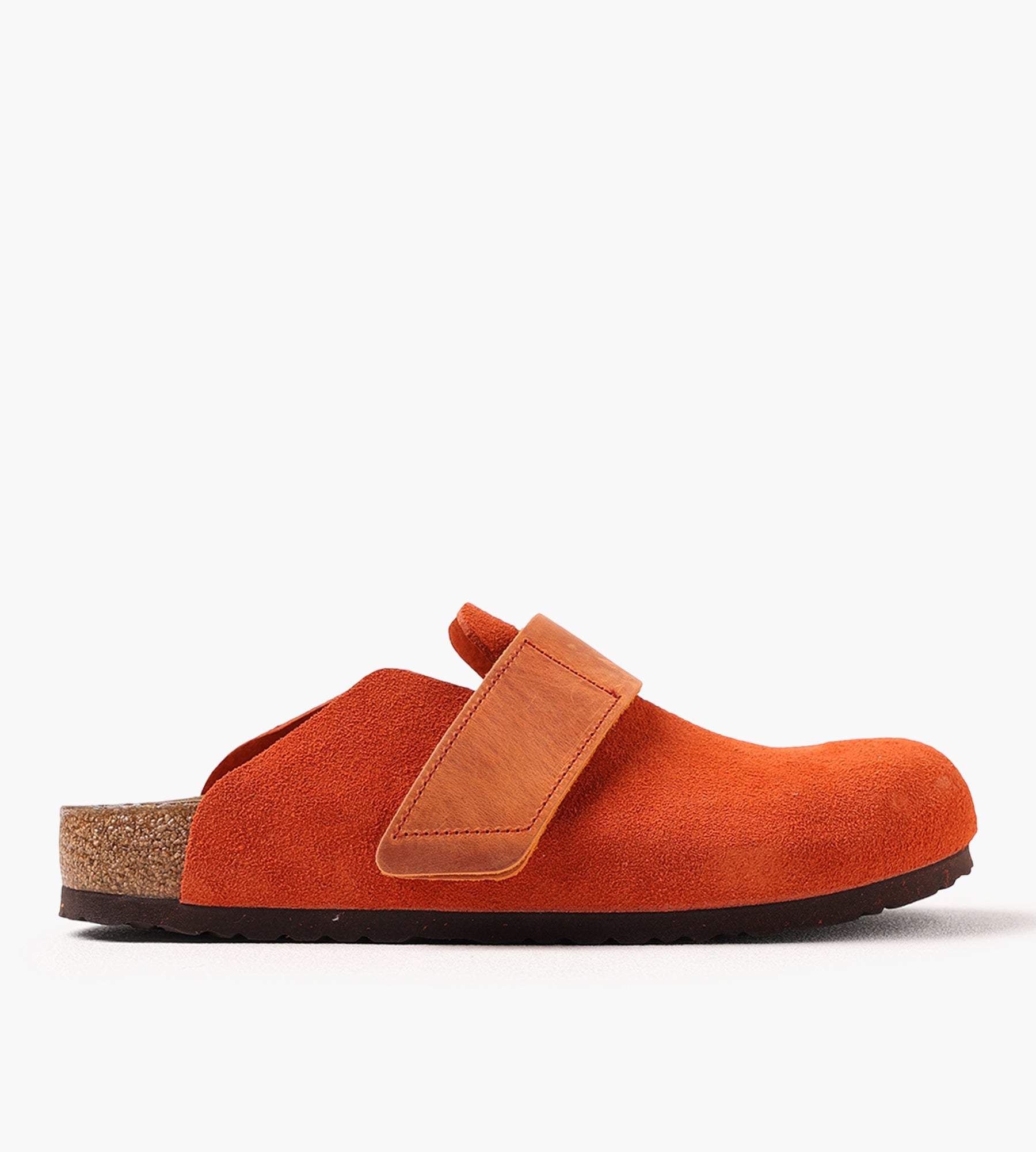 Birkenstock Loma Nubuck Leather Suede Rust Brown  Burnt Orange