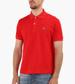 Lacoste 1HP1 Men's Short Sleeve Best Polo Red