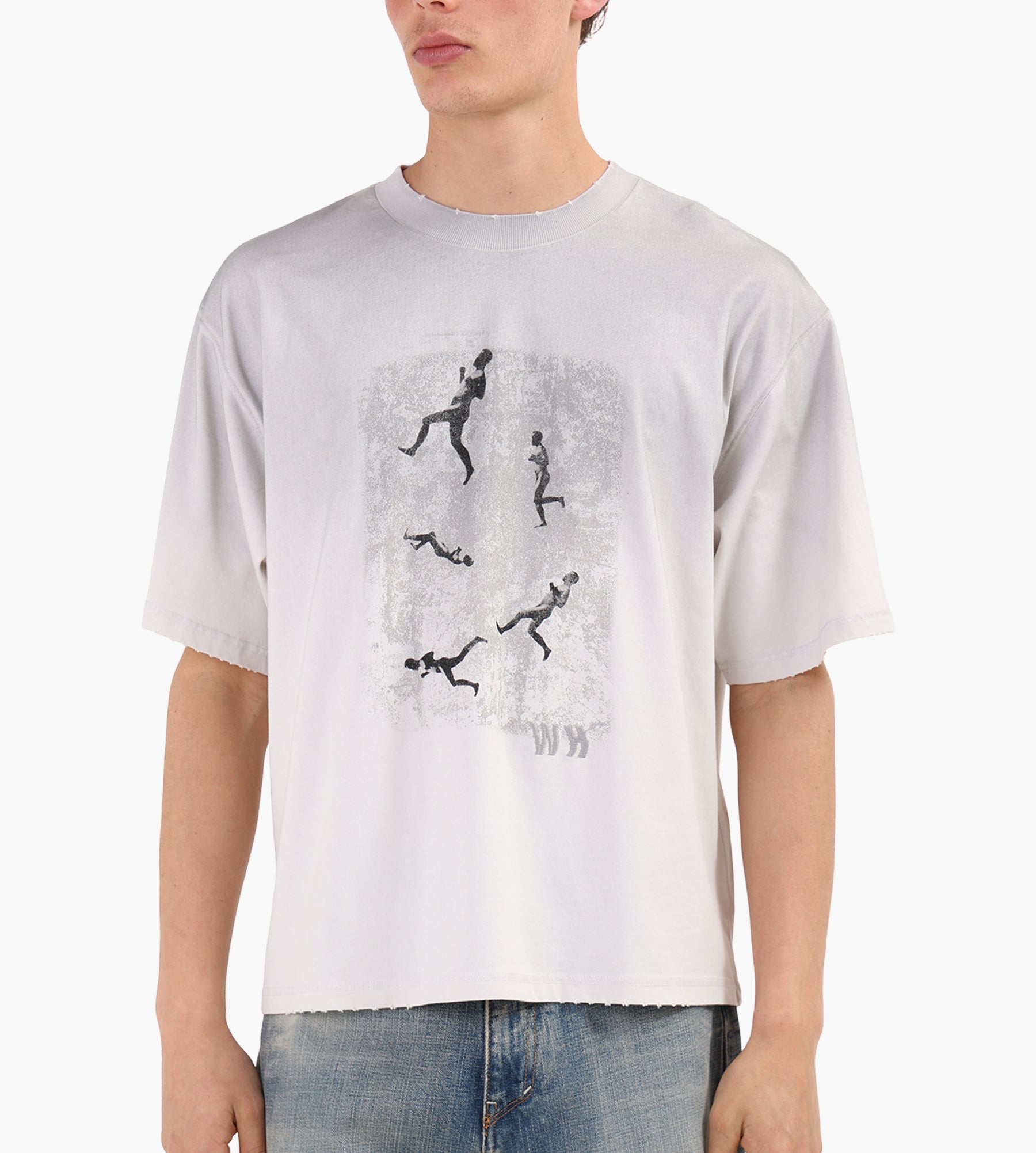 Won Hundred Houston Run T-Shirt M Nimbus Cloud