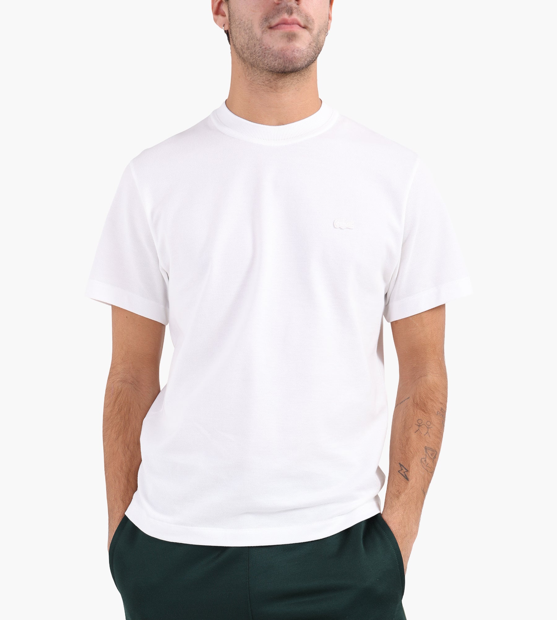Lacoste 1HT1 Men's T-Shirt Flour