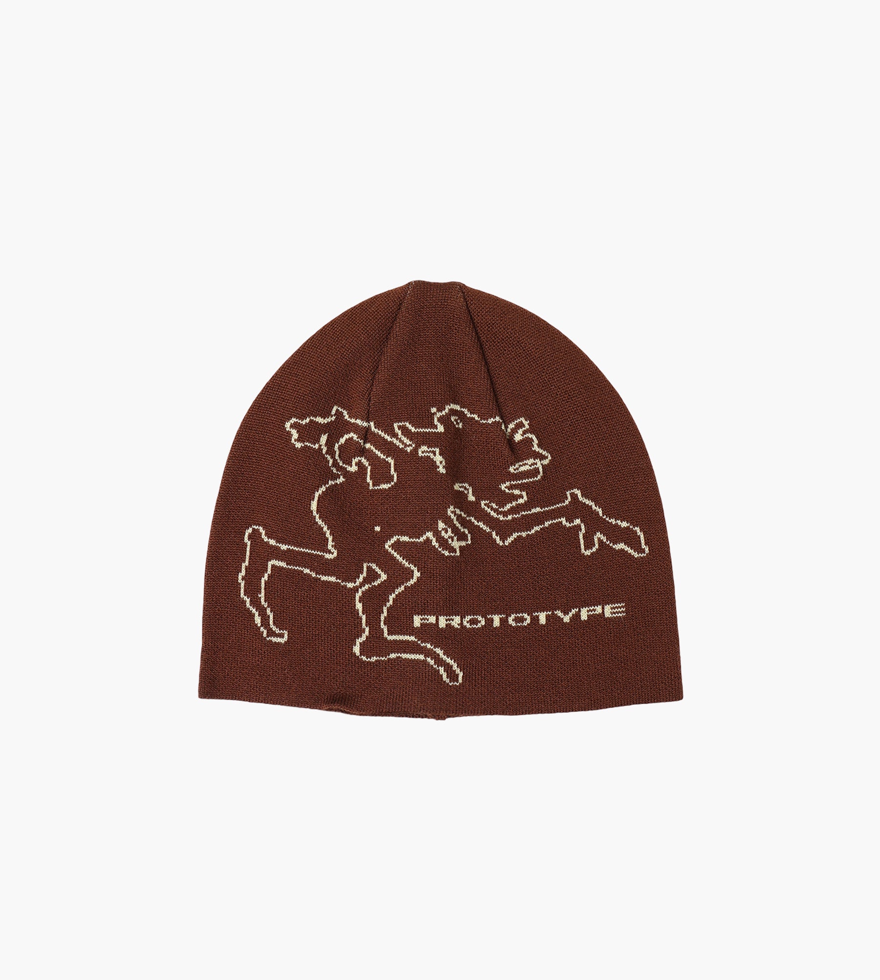 KA_YO Toque Beanie Burnt Wine