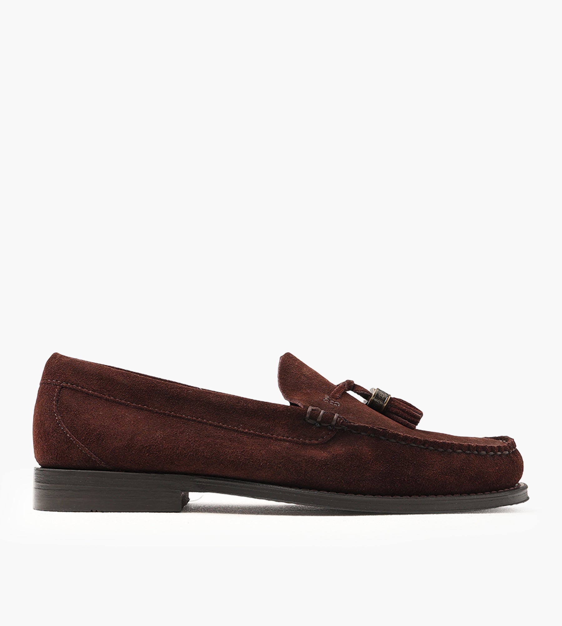 G.H. Bass Weejun Heritage Larkin Tassel II Chocolate Suede