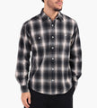 Café-Mountain Brushed Check Workers Shirt Meadow Check
