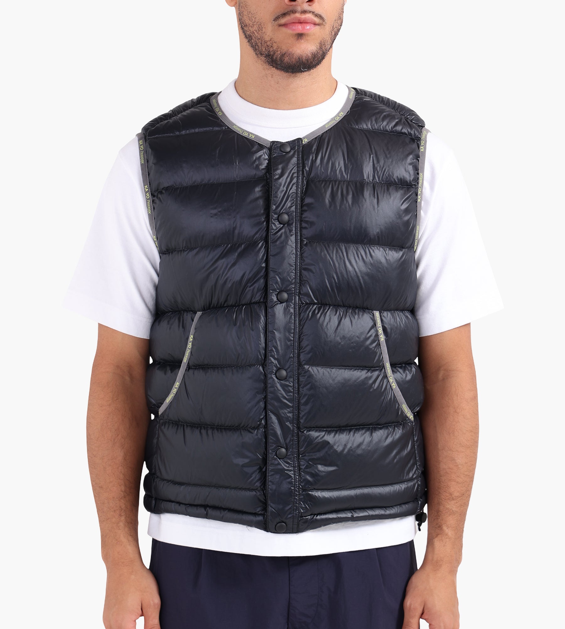 KA_YO Lightweight Down Vest Black