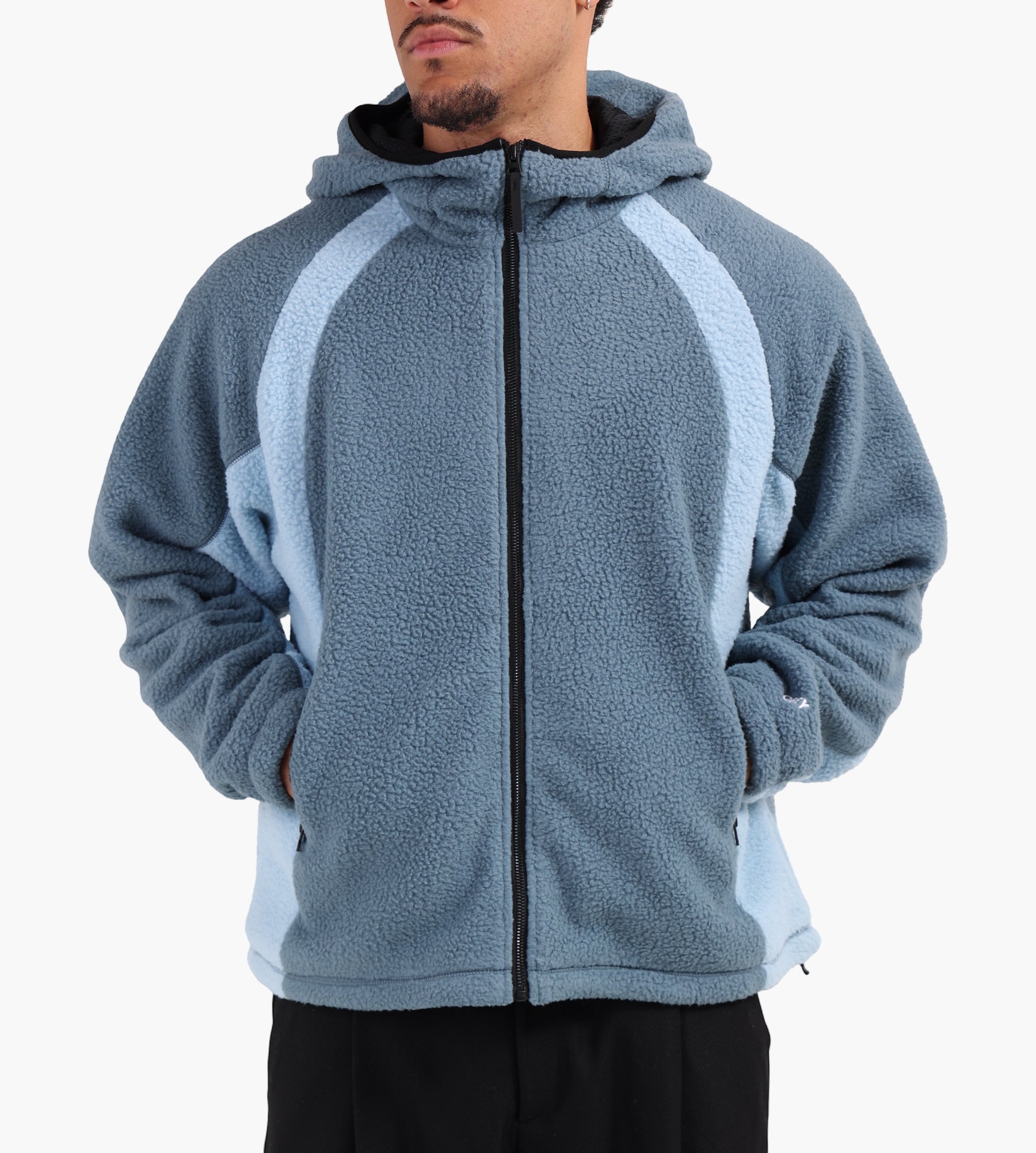 Obey Obey Alta Fleece Jacket Blue Multi
