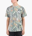 Obey Airbrushed Rose Tee Leaf Camo