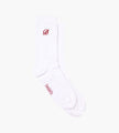 Baskèts Socks White Red