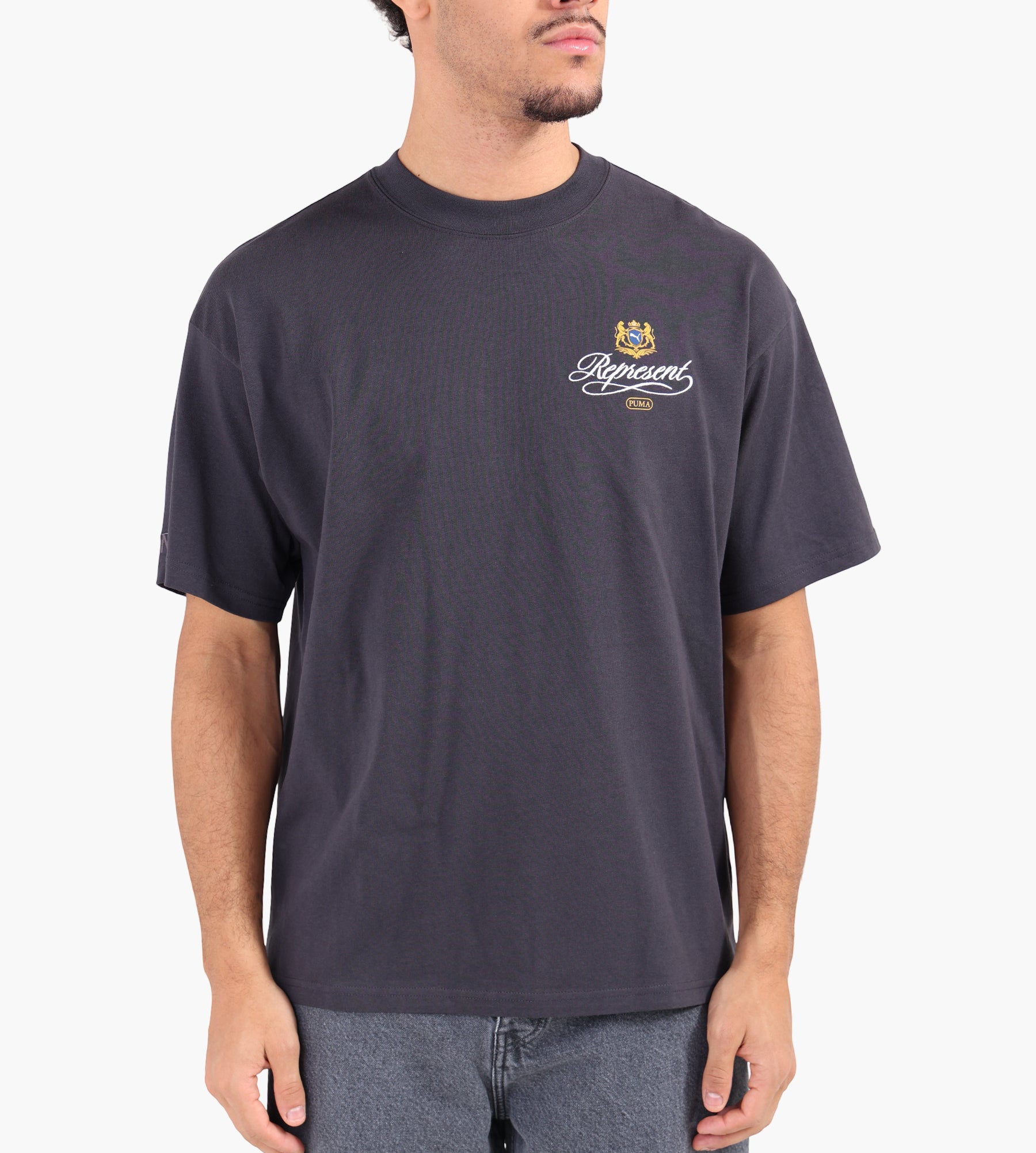 Puma x Represent Graphic Tee Flat Dark Gray