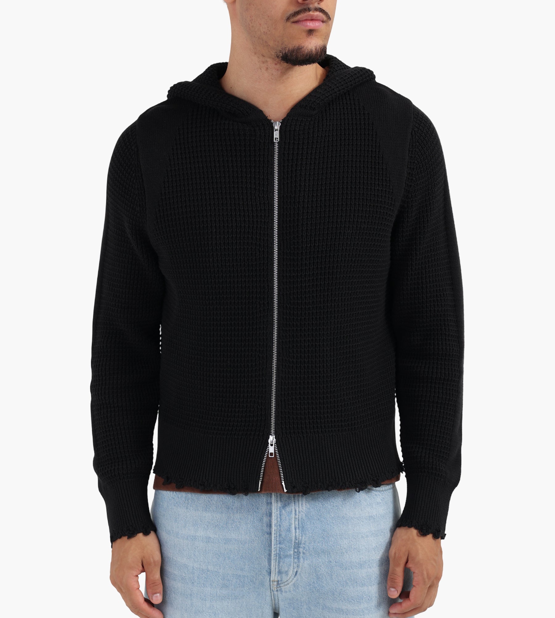 Won Hundred Glasgow Knit Hood M Black
