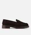 Dr. Martens Delapre Penny Loafer Brindle Brown Repello Calf Suede Mb