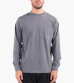 Snow Peak Garment Dyed Longsleeve Charcoal