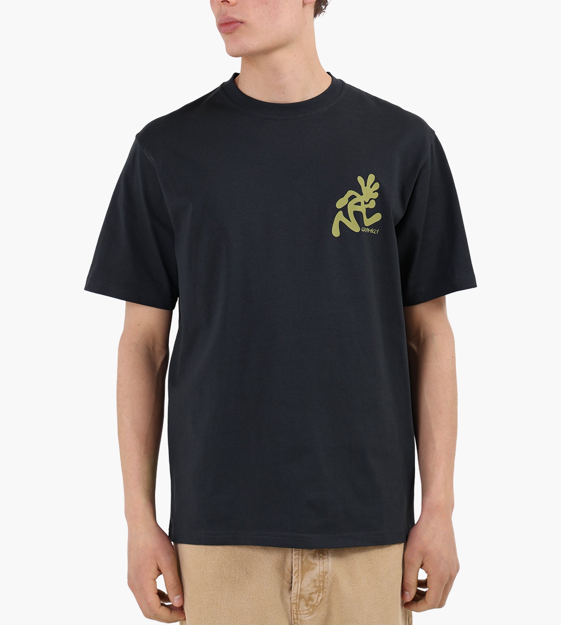 Gramicci Running Man Tee Vintage Black