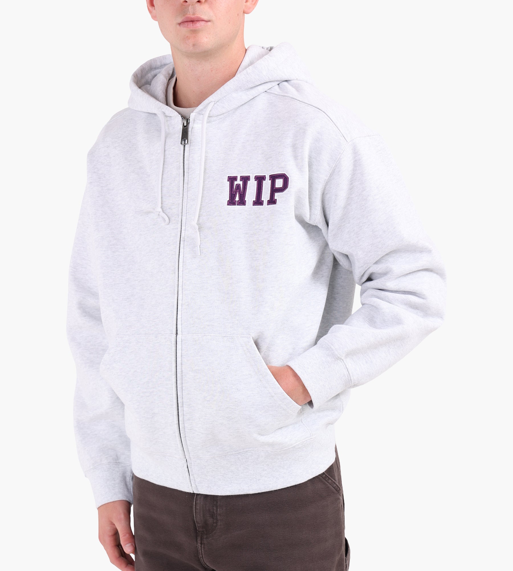 Carhartt WIP Mini Wip Hooded Jacket Ash Heather