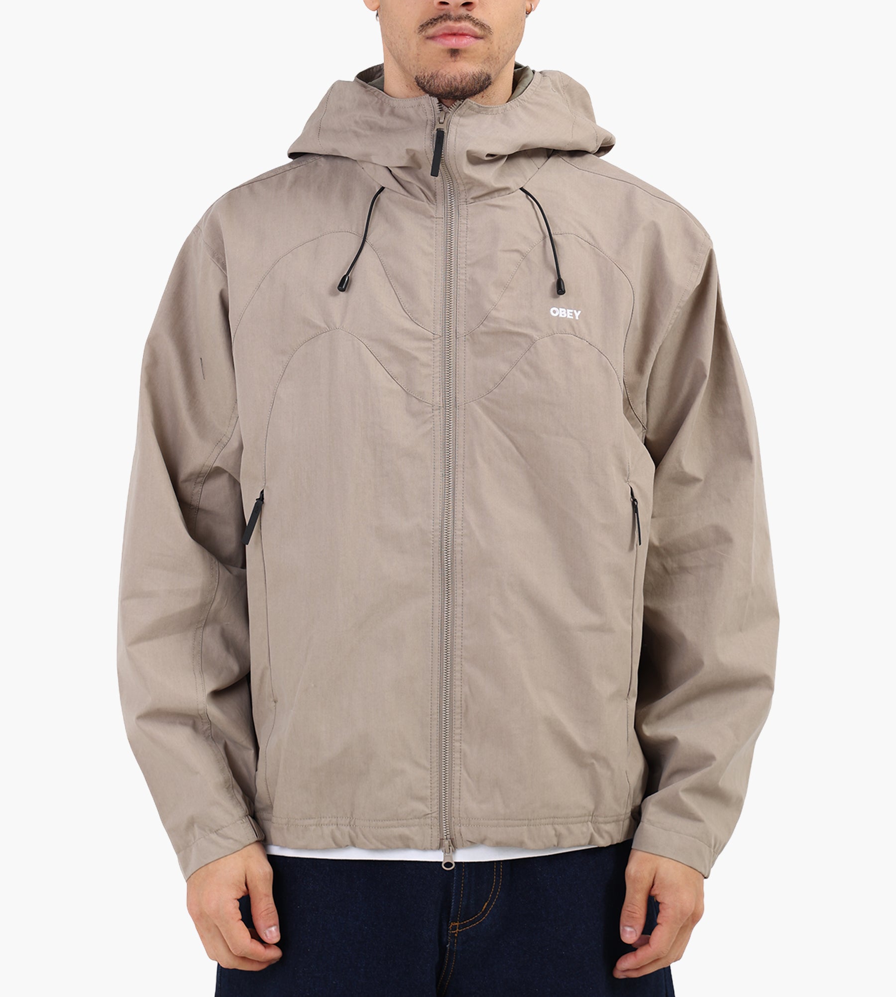 Obey Sota Shell Jacket Mermaid