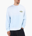 Bram's Fruit Distressed Leaf Longsleeve Blueberry Blue