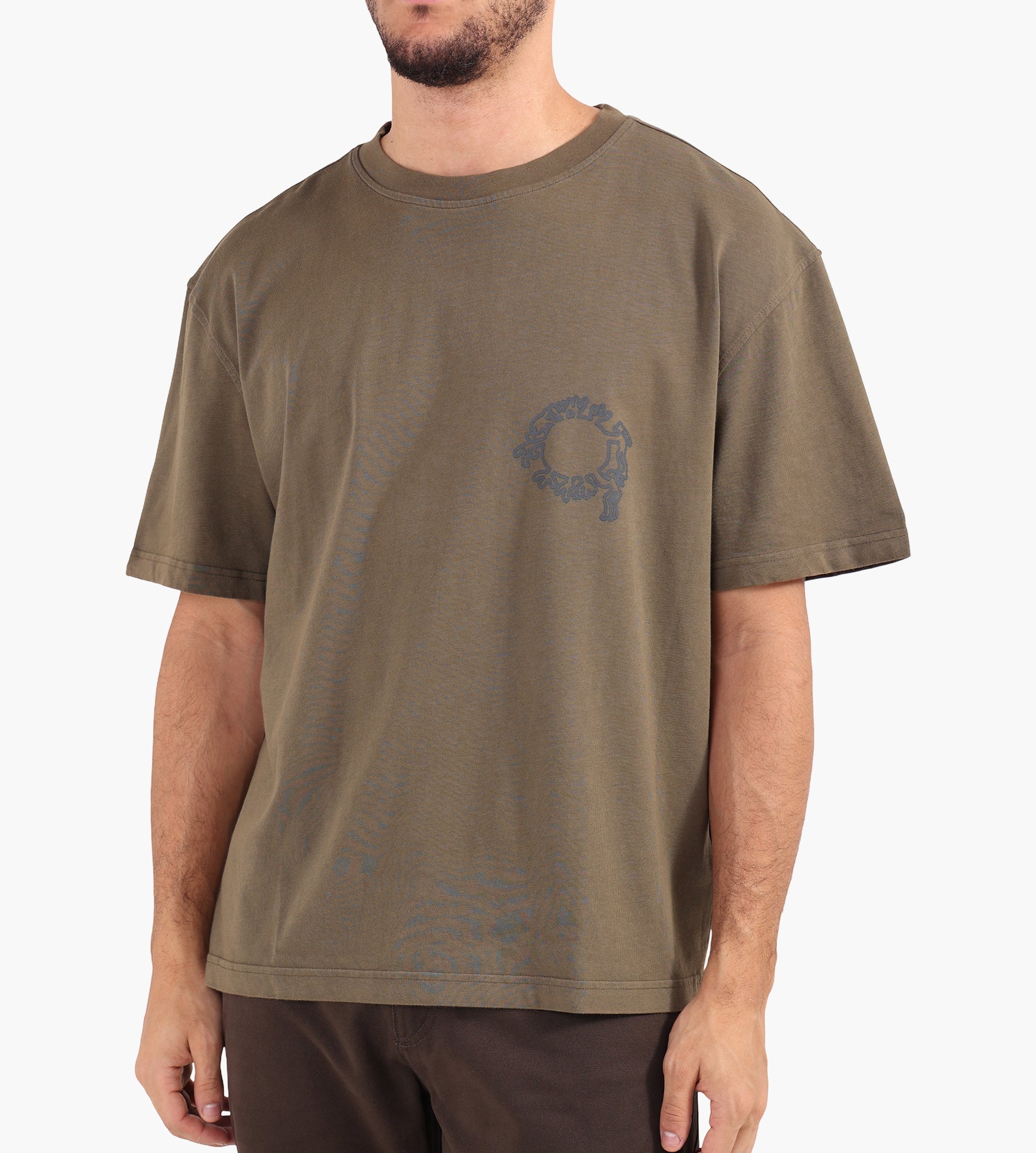 KA_YO Boxy Graphic Tee Mole