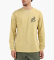 Gramicci Running Man Longsleeve Pigment Dyed Sulphur Pigment