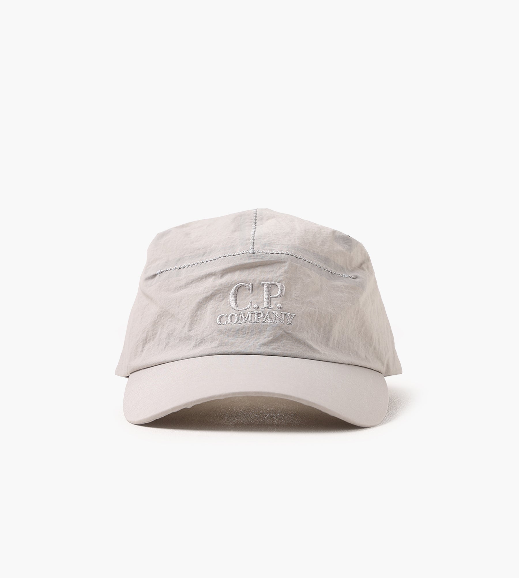 C.P. Company Plain Paper Touch Baseball Cap London Fog