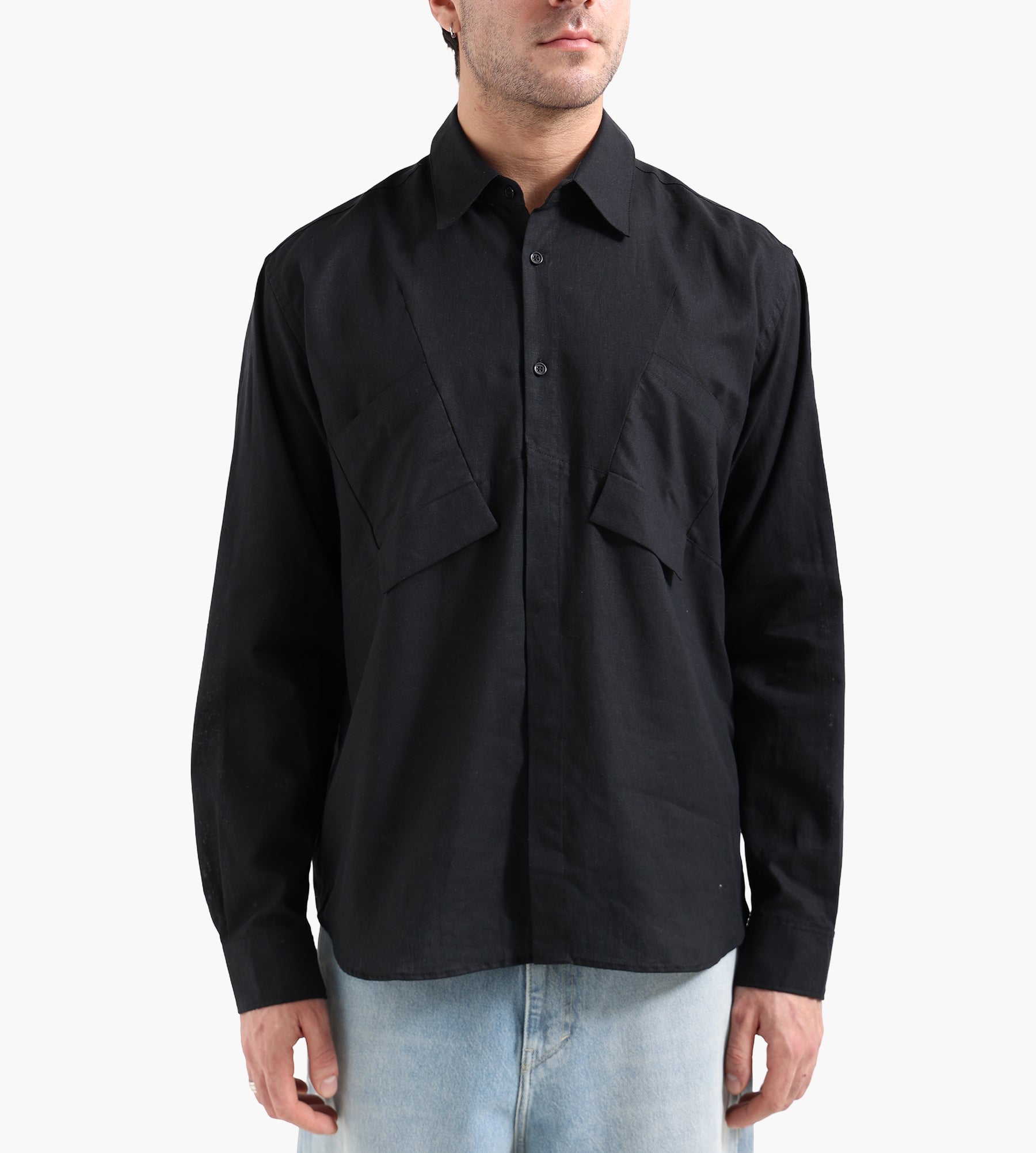 J.L-A.L Pieck Shirt Shungite Black - J.L-A.L - Clothing