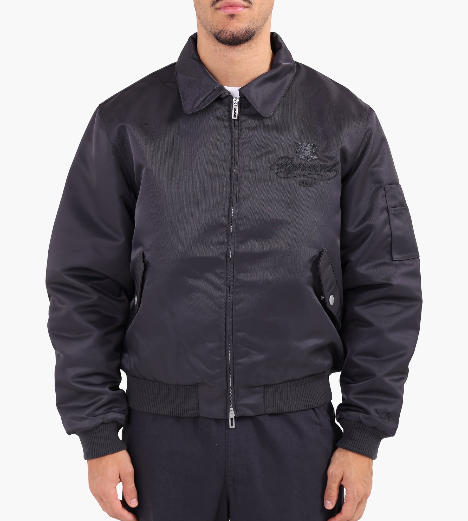 Puma x Represent Bomber Flat Dark Gray