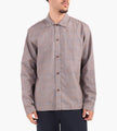 Palmes Glen Overshirt Brown