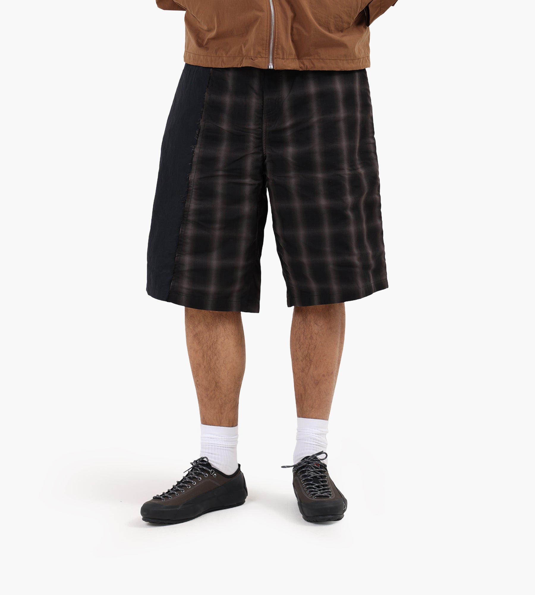 Arte Antwerp Plaided Shorts Plaid