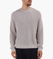 NN.07 Russell Knit Crewneck 60028 Moon Dust
