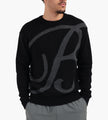 Baskèts B Knit Crewneck Black