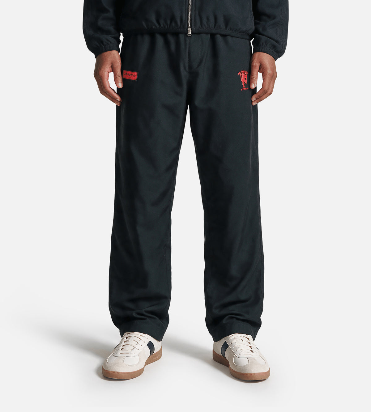 Adidas MUFC SPZL FC Track Pants Black