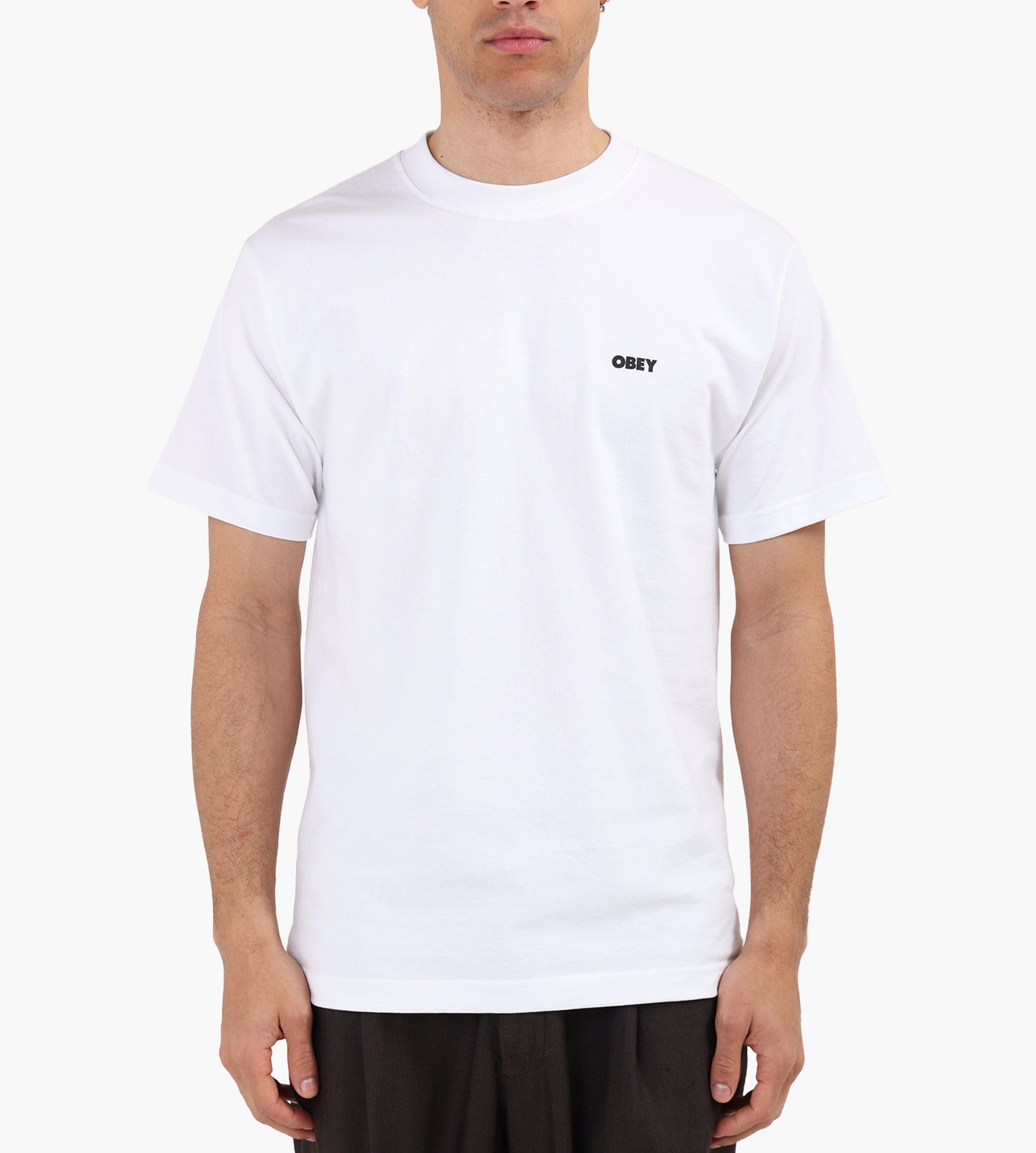 Obey Heat Map Icon Tee White
