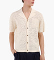 Drôle de Monsieur Chemise Maille Dentelle Off White
