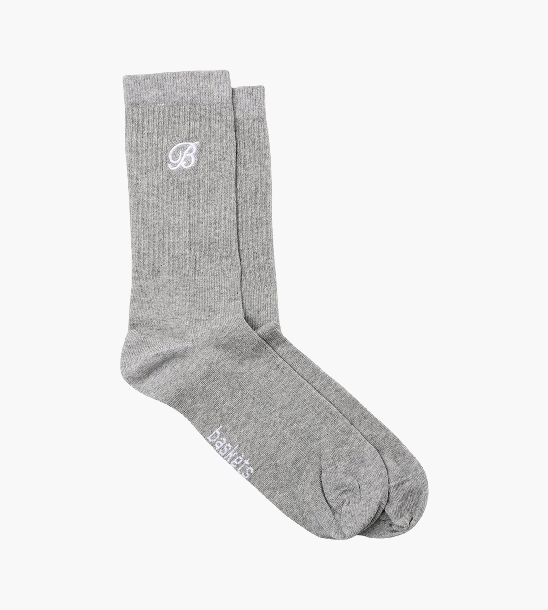 Baskèts Socks Grey Melange
