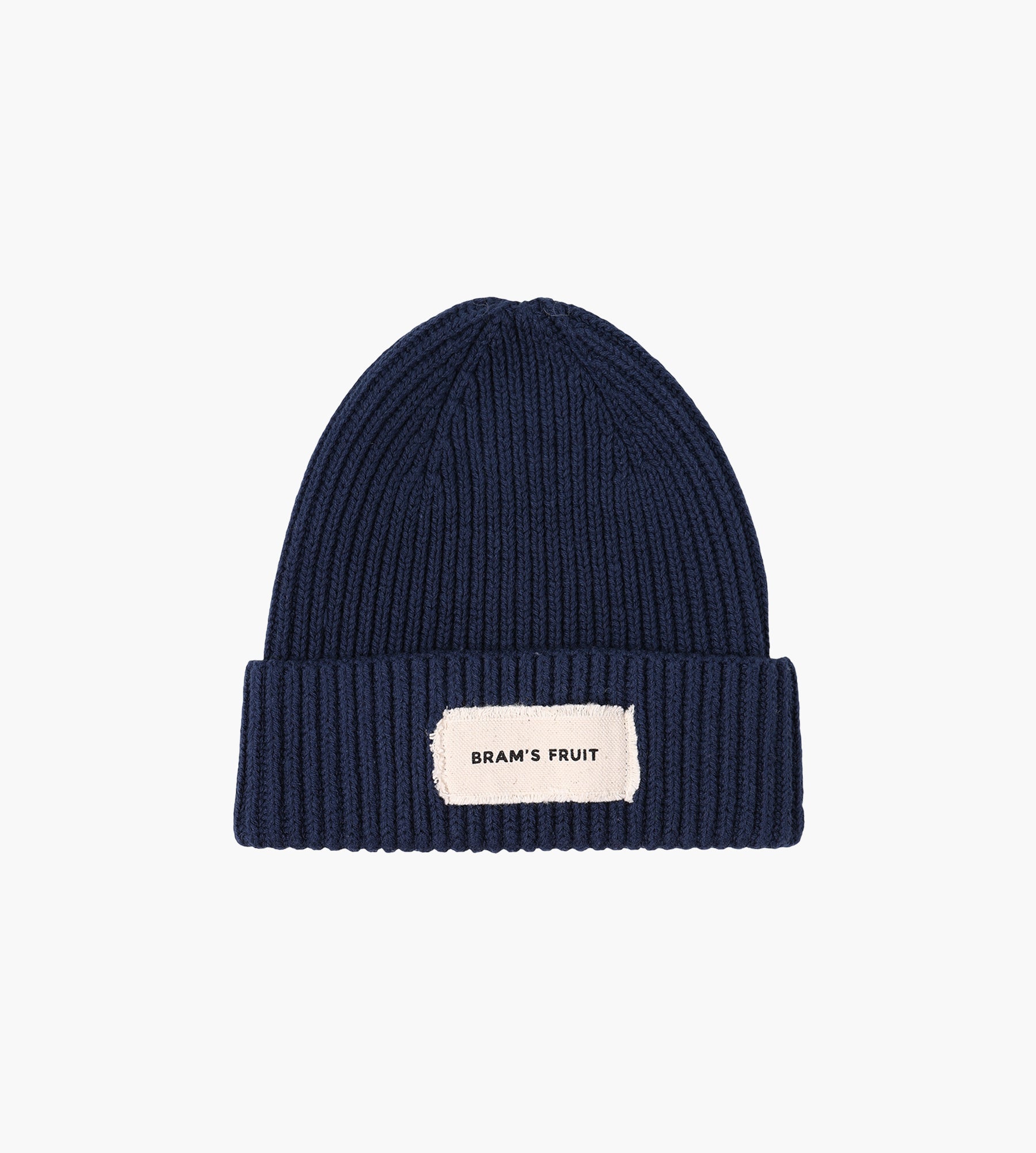 Bram's Fruit Woolen Beanie Distressed Navy