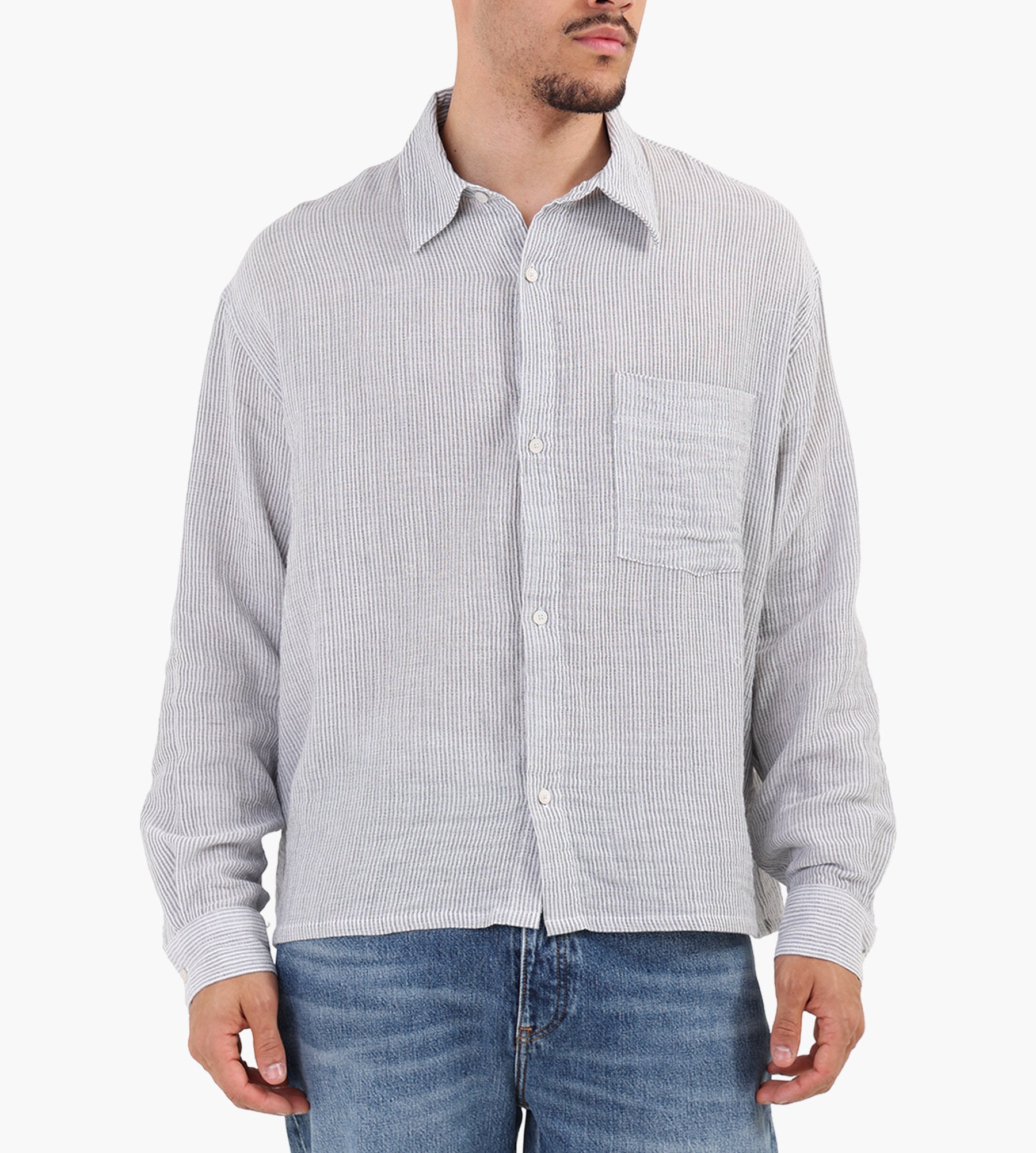 Won Hundred Maza Shirt White COMB.