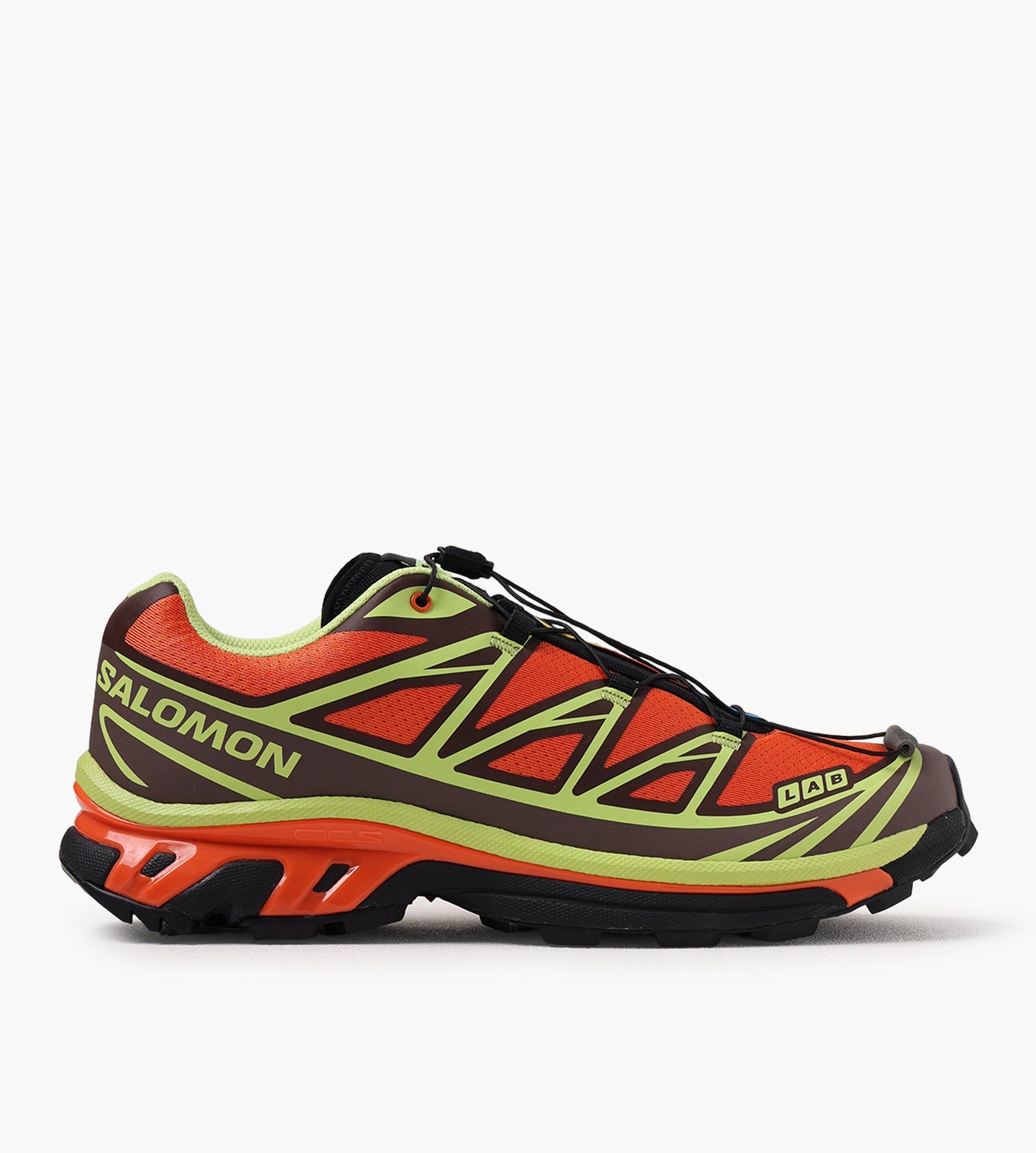 Salomon XT-6 Red Orange Sharp Green Black