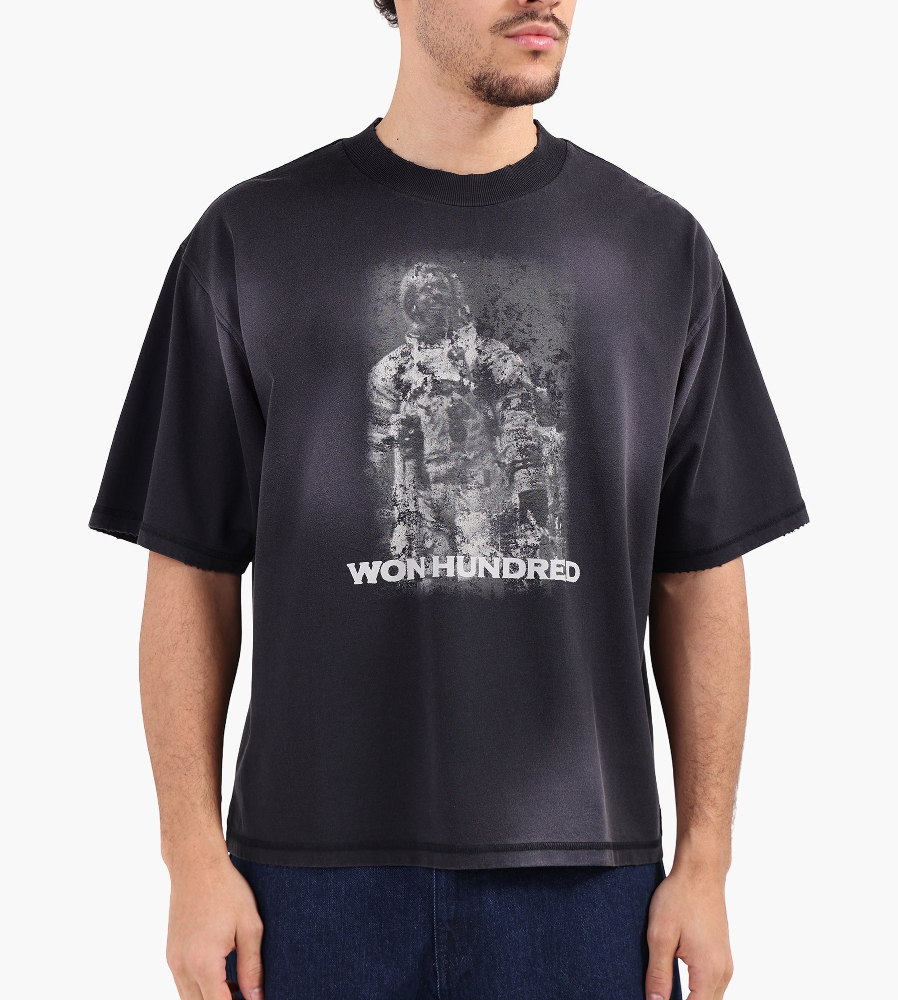 Won Hundred Houston Astro T-shirt M Black