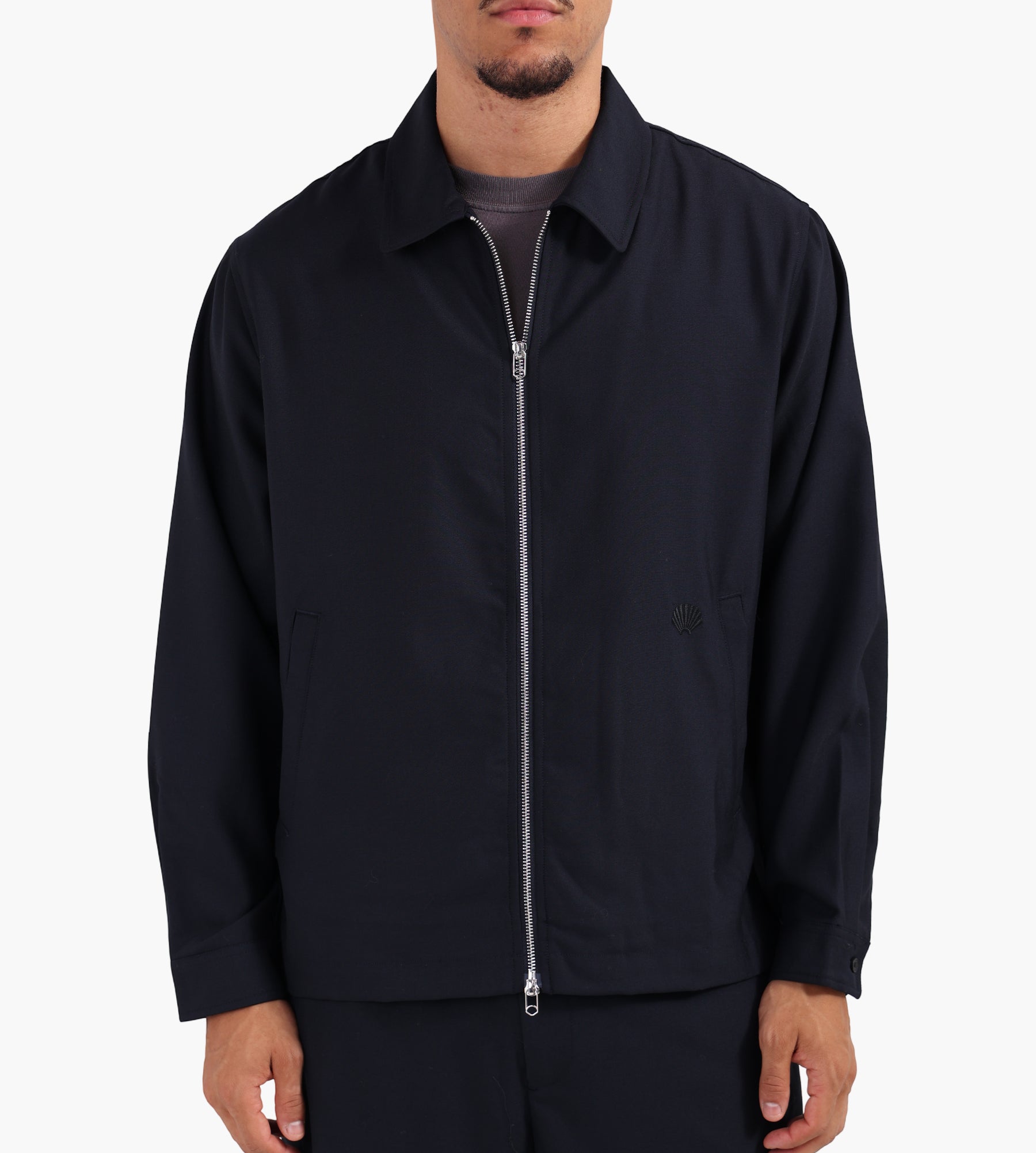 New Amsterdam Surf Association Lined Wool Overshirt Night