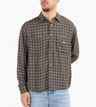 Obey Clarence Woven Shirt Kombu Green