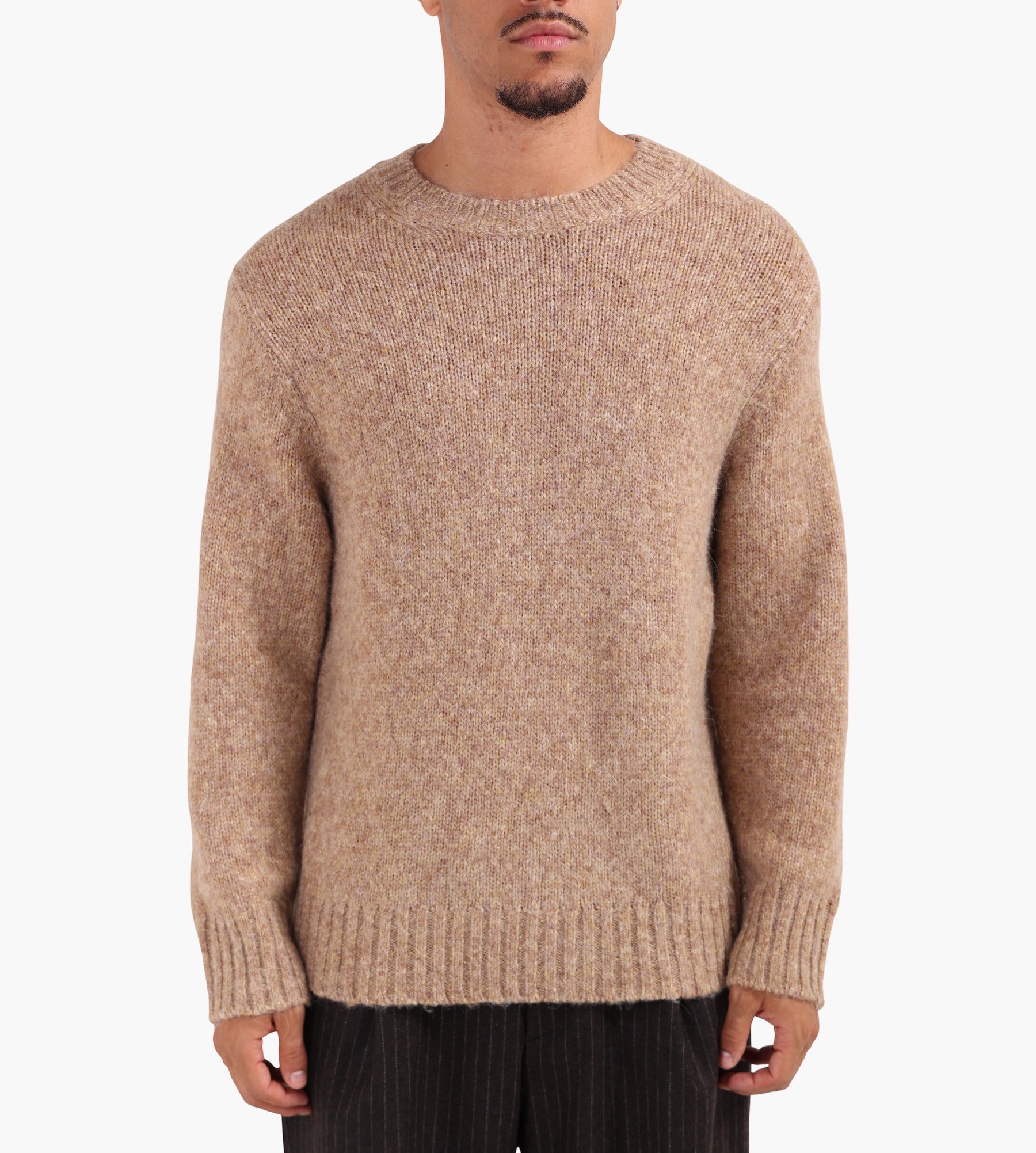 Corridor Alpaca Crewneck Camel