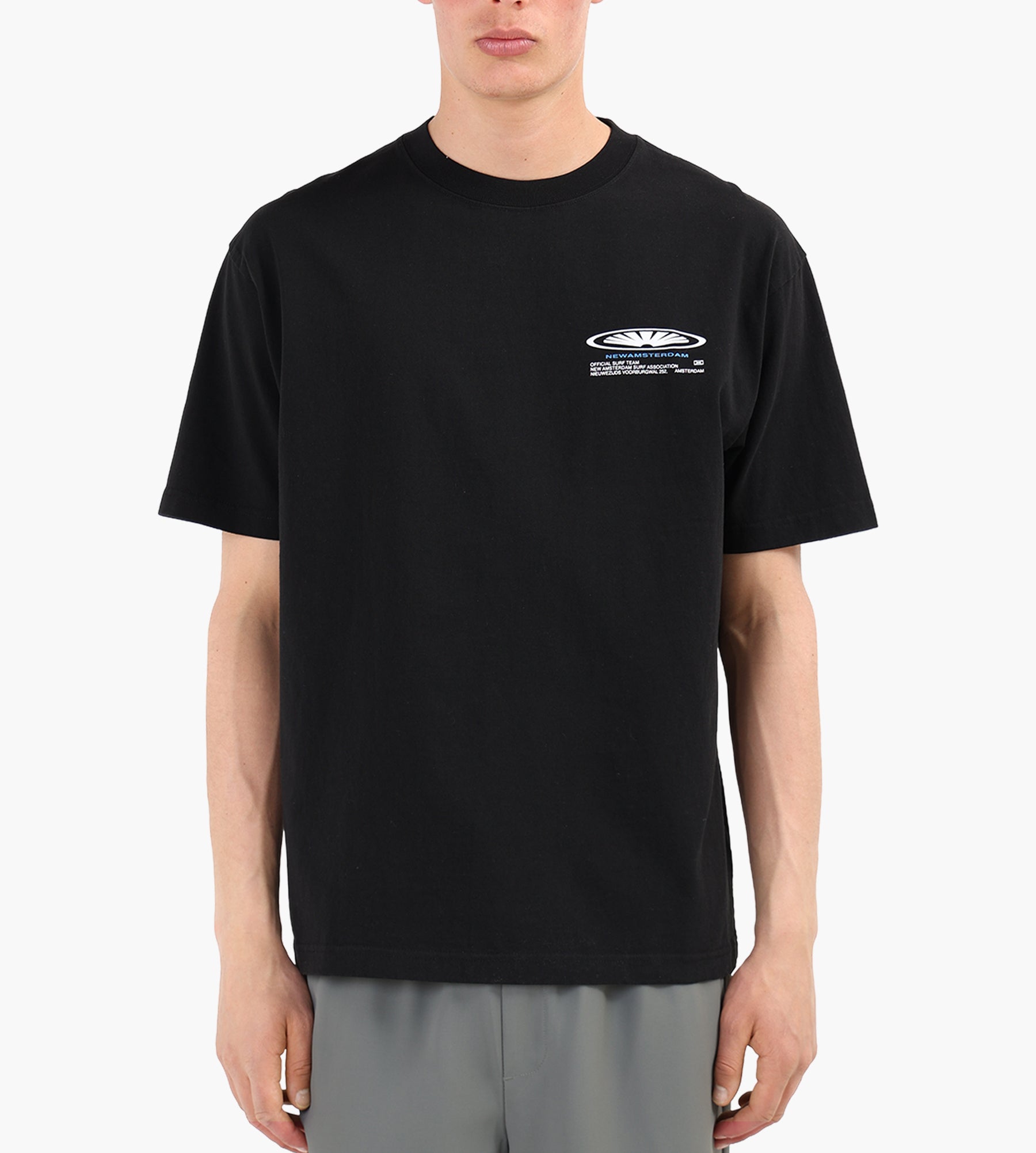 New Amsterdam Surf Association Shaper Tee Black