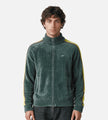 Obey Varen Zip Up Sweater Dark Forest Multi