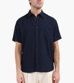 NN.07 Deon Short Sleeve Shirt 5027 Navy Blue
